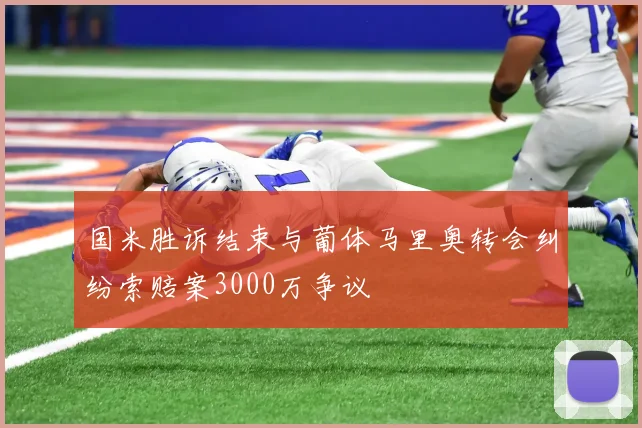 国米胜诉结束与葡体马里奥转会纠纷索赔案3000万争议